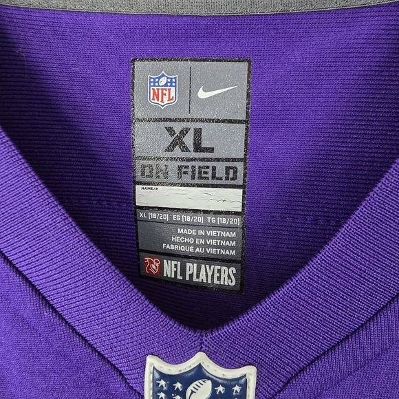 Nike NFL Jersey Minnesota Vikings 33 Dalvin Cook Size XL(18/20) - Picture 6 of 13